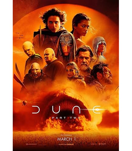 Dune: Part Two ゴールドフォイルポスター 完売SDCC限定 This Dune: Part Two Comic-Con Exclusive Is Wild and Wonderful